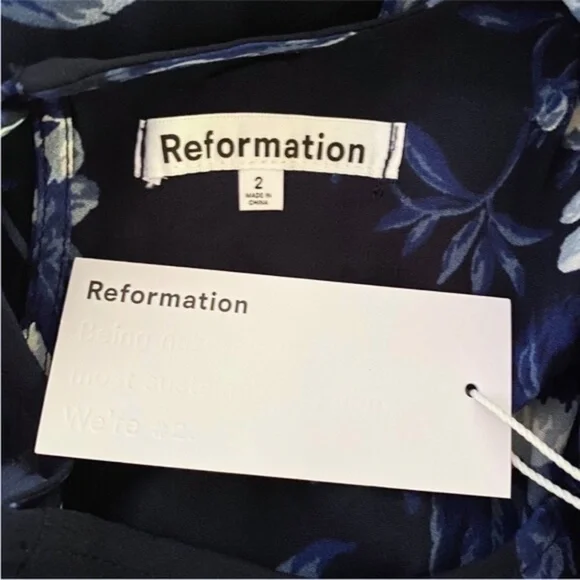 NEW Reformation Doutzen Dress Lottie 2